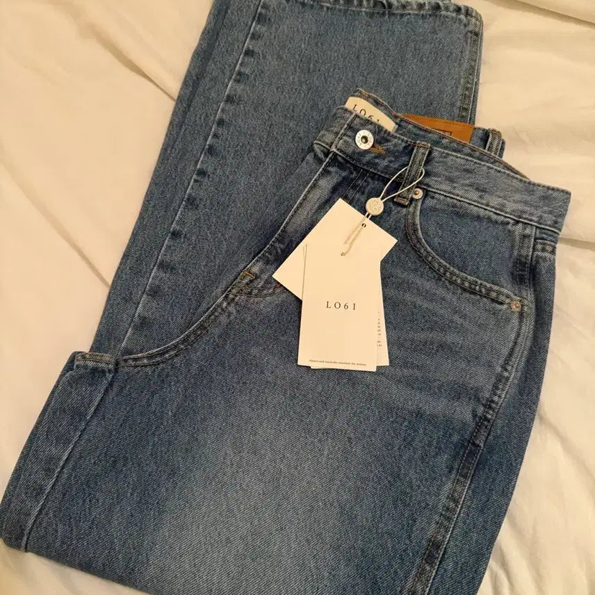 [BUNJANG] Lo61 Pien Wide Denim Pants / Lo61 와이드레그 데님 택달린새상품m