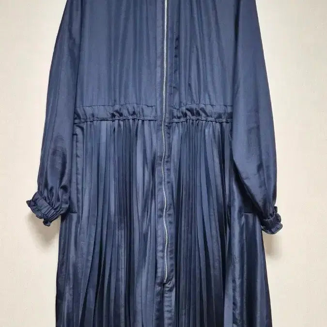 [BUNJANG] Anna Sui Pleated Navy Dress (Size 66) / 안나수이 플리츠 원피스(66)