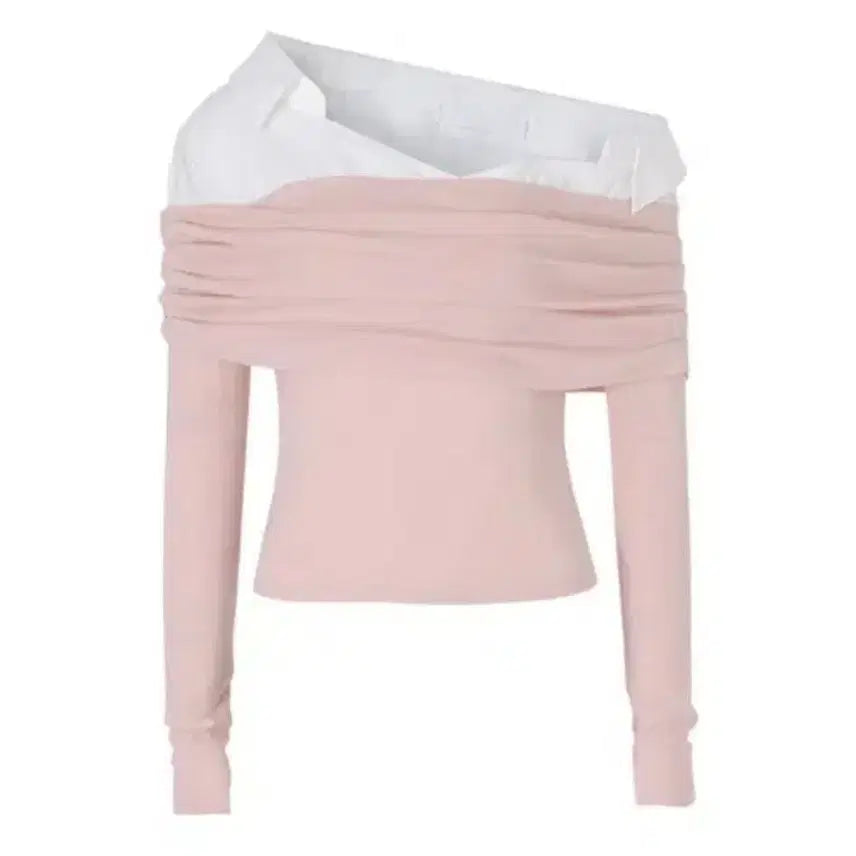 [SOLD OUT] S/ 낫유어로즈 릴리 탑 lily top 핑크