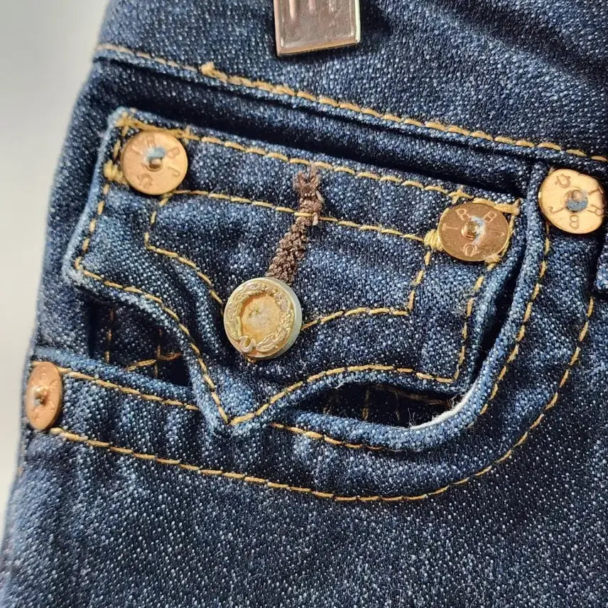 [BUNJANG] True Religion Joey Bootcut Jeans Indigo Denim / [W26~27] 트루릴리전 부츠컷 청바지 Y2K 빈티지 데님 인디고 2.