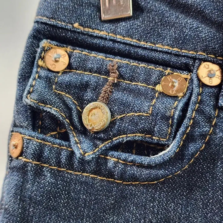 [BUNJANG] True Religion Joey Bootcut Jeans Indigo Denim / [W26~27] 트루릴리전 부츠컷 청바지 Y2K 빈티지 데님 인디고 2.