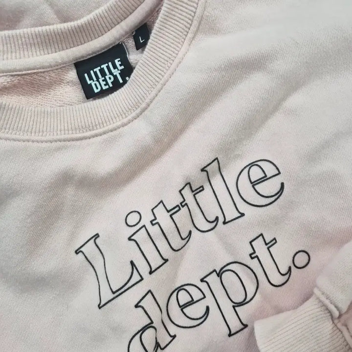 [BUNJANG] Little Dept. Pink Training Suit Set / Little dept. 핑크 트레이닝복 세트