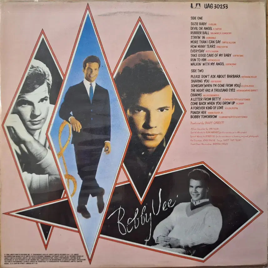 [BUNJANG] Bobby Vee Singles Album LP / 영국반/Bobby Vee Singles Album LP