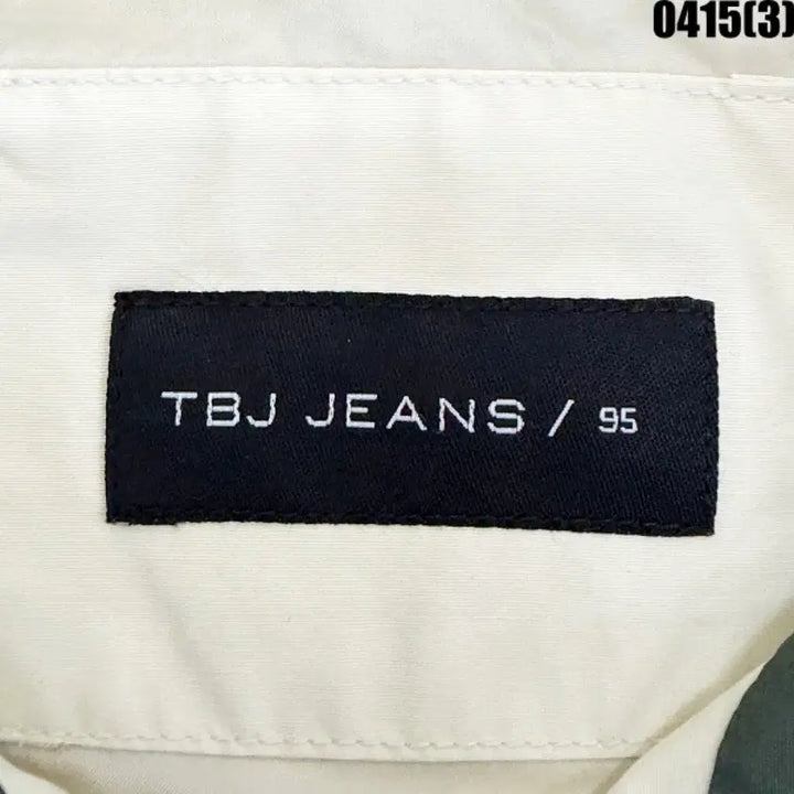 [BUNJANG] TBJ Ivory Windbreaker Jacket (95) / 95 TBJ 아이보리 바람막이 점퍼 0415(3)