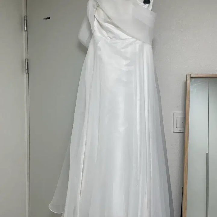 [SOLD OUT] 웨딩드레스 셀프 웨딩 드레스 오간자 드레스