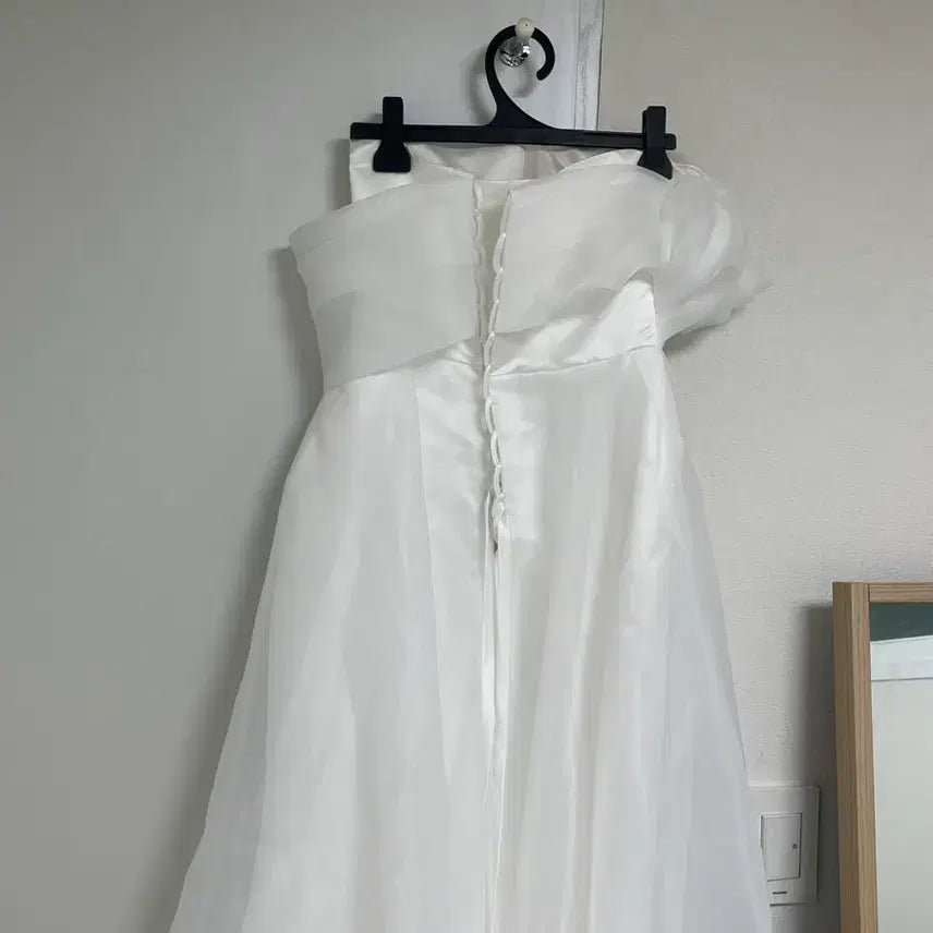 [SOLD OUT] 웨딩드레스 셀프 웨딩 드레스 오간자 드레스
