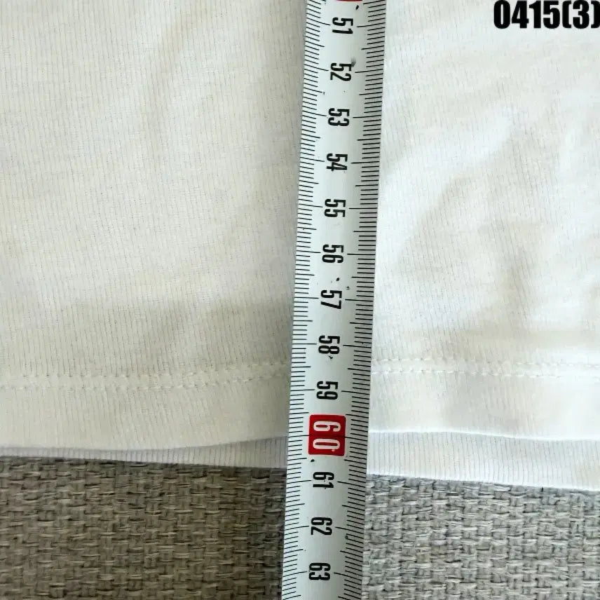 [BUNJANG] Tommy Hilfiger White Short Sleeve T-shirt / M 타미힐피거 흰색 반팔티 0415(3)