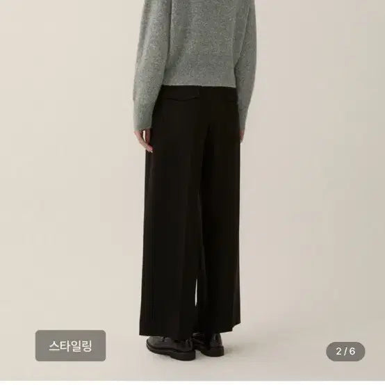 [SOLD OUT] 리스트 울 하이넥 투웨이 집업 가디건 그레이