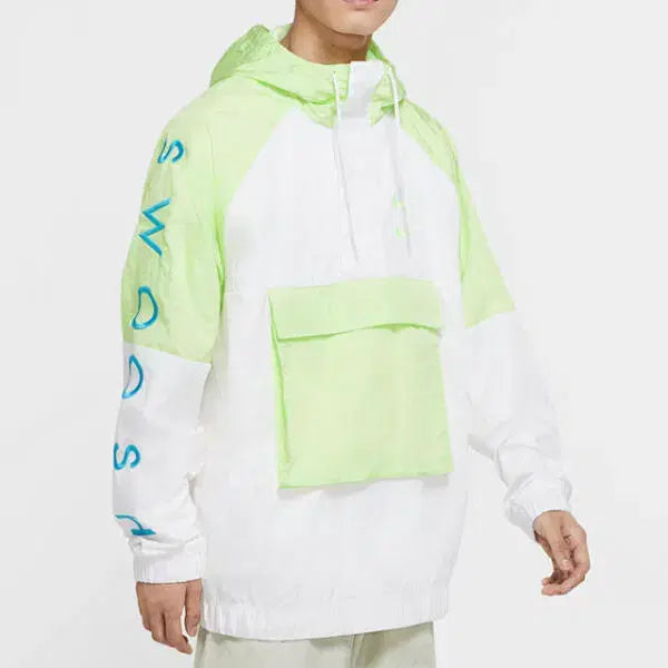 [BUNJANG] Nike Swoosh Woven Hooded Anorak / [[L] 나이키(NIKE) 스우시 우븐 후드 아노락@211