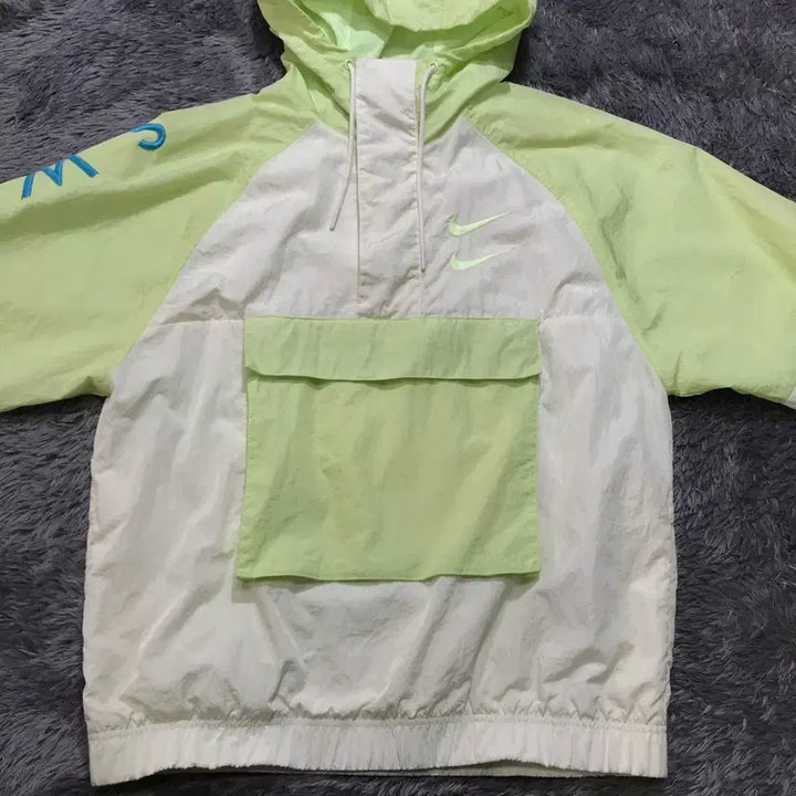 [BUNJANG] Nike Swoosh Woven Hooded Anorak / [[L] 나이키(NIKE) 스우시 우븐 후드 아노락@211