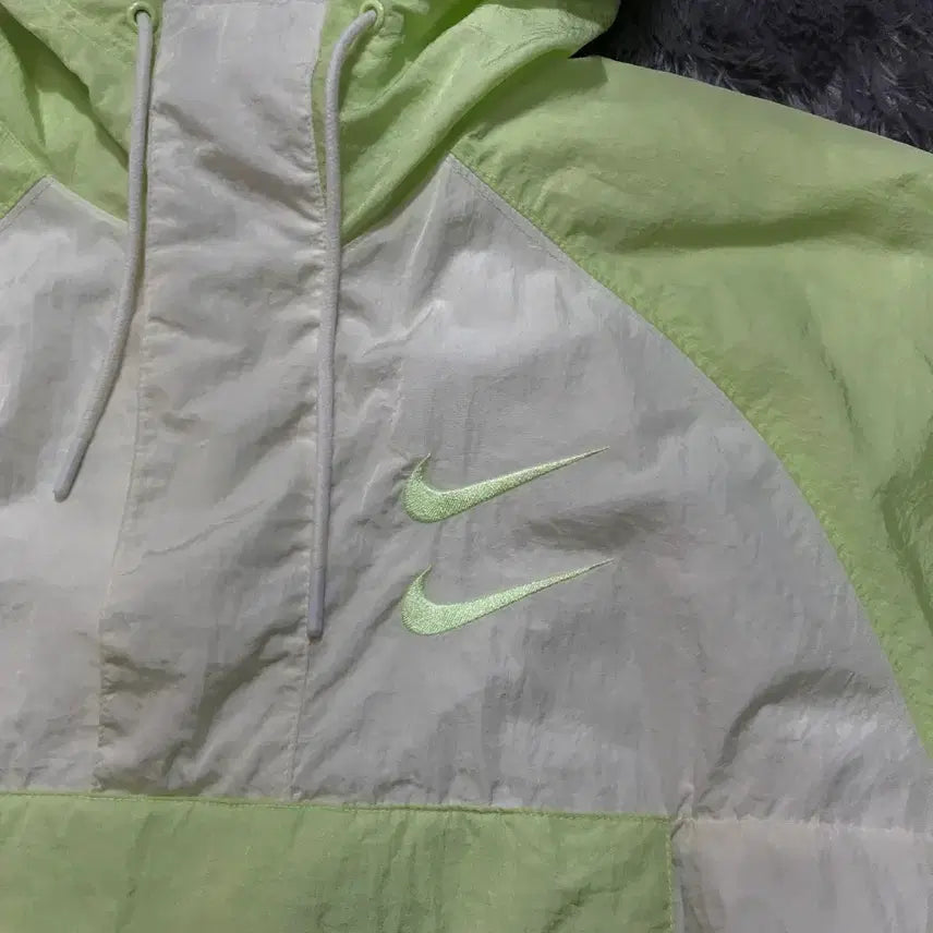 [BUNJANG] Nike Swoosh Woven Hooded Anorak / [[L] 나이키(NIKE) 스우시 우븐 후드 아노락@211