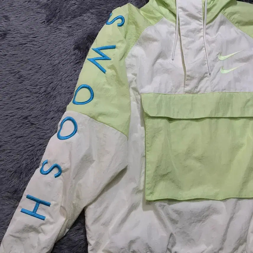 [BUNJANG] Nike Swoosh Woven Hooded Anorak / [[L] 나이키(NIKE) 스우시 우븐 후드 아노락@211