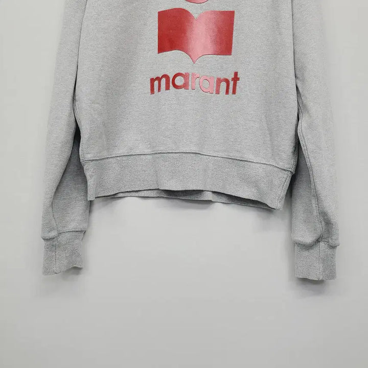 [BUNJANG] Isabel Marant Etoile Moby Logo Sweatshirt Gray S / 정품 이자벨마랑 에뚜왈 모비 로고 맨투맨 그레이 S (실측포함)