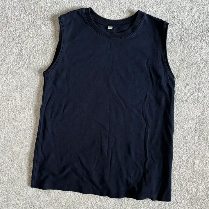 [BUNJANG] Vintage Navy Solid Tank Top / 일본빈티지 네이비 단색 나시
