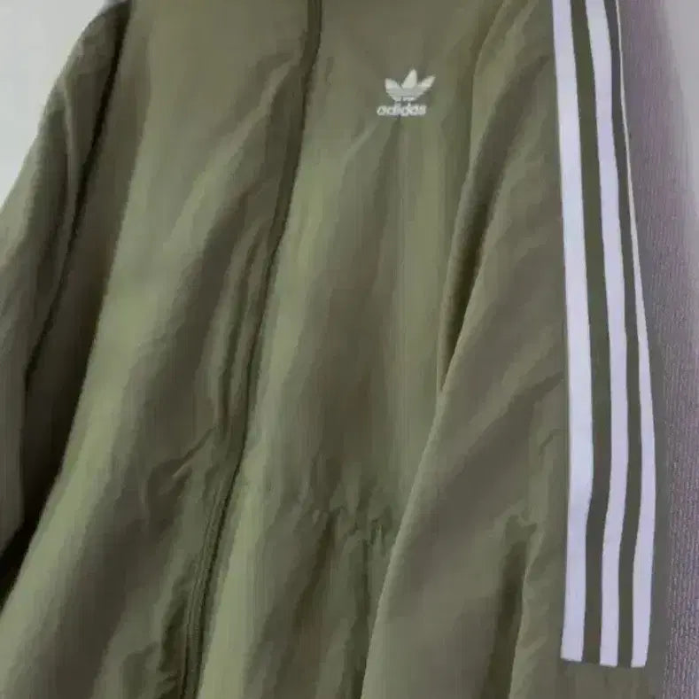 [BUNJANG] Adidas Lock Up Khaki Track Top Jersey Zip-up / 아디다스 락업탑 카키 트랙탑 저지 져지집업 110/XXL