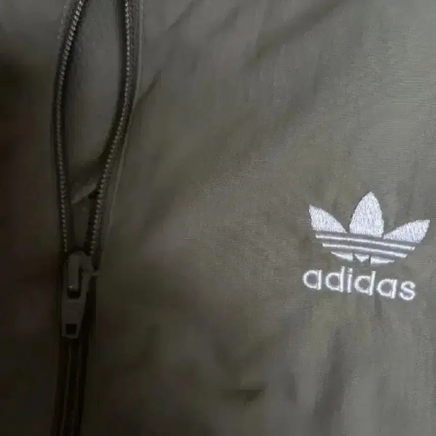 [BUNJANG] Adidas Lock Up Khaki Track Top Jersey Zip-up / 아디다스 락업탑 카키 트랙탑 저지 져지집업 110/XXL
