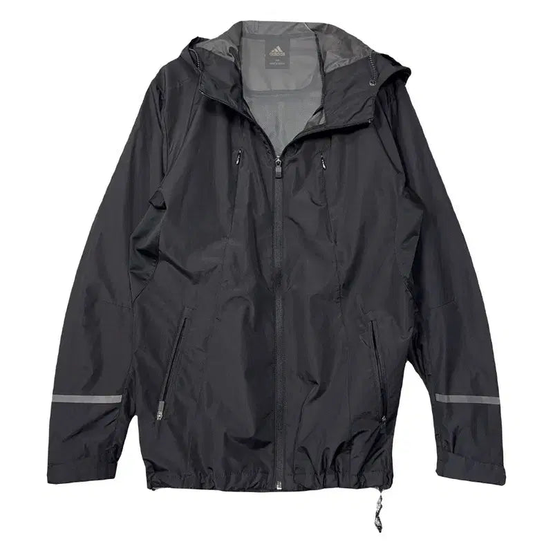 [BUNJANG] Adidas Black Training Windbreaker 90 / 아디다스 블랙 트레이닝 바람막이 90
