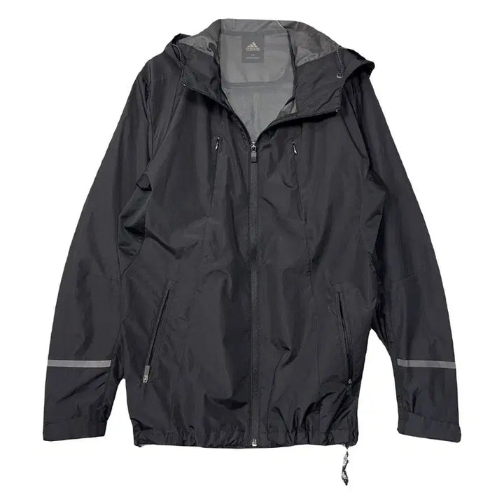 [BUNJANG] Adidas Black Training Windbreaker 90 / 아디다스 블랙 트레이닝 바람막이 90