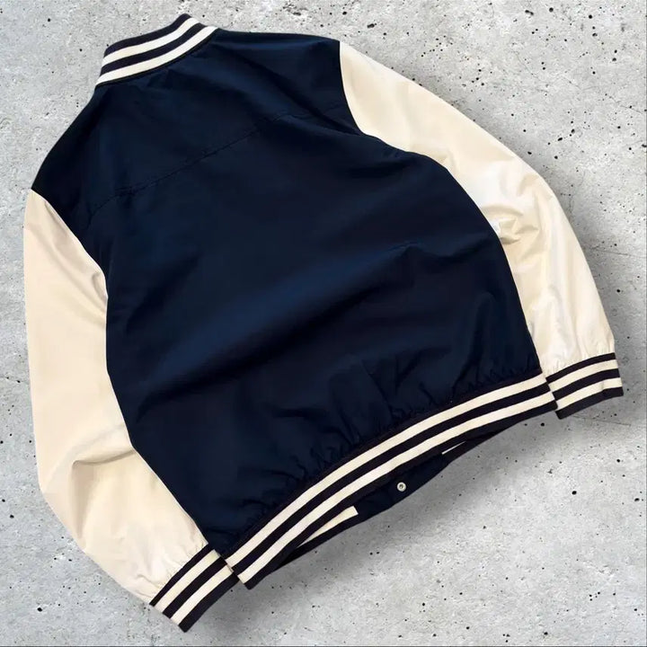 [BUNJANG] Tommy Hilfiger Stadium Jacket - Navy/Ivory - Men&