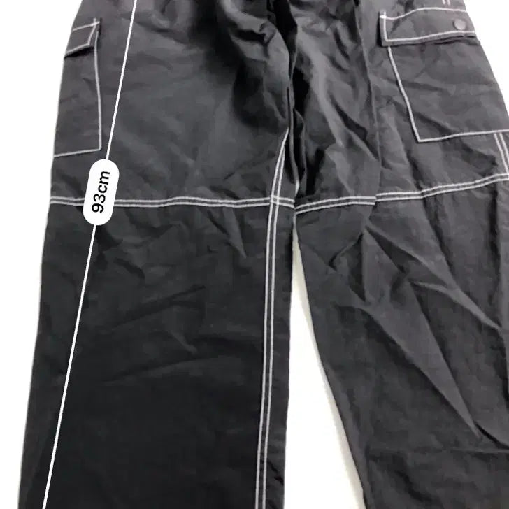 [SOLD OUT] 스티치 카고 와이드 팬츠