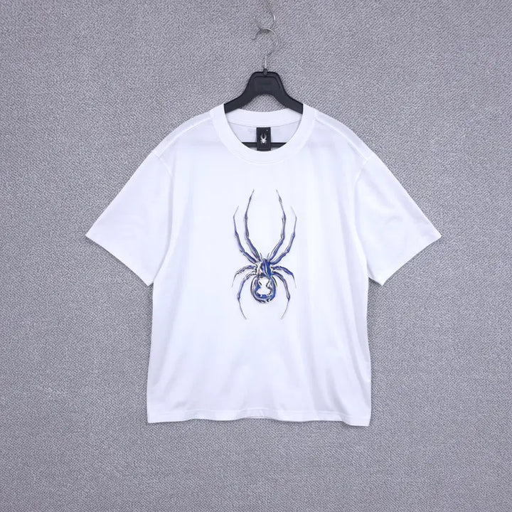 [SOLD OUT] 스파이더 2023 남성 화이트 기능성 반팔 티셔츠 95