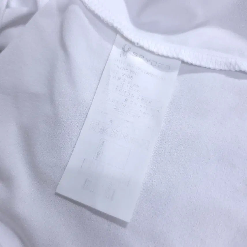 [SOLD OUT] 스파이더 2023 남성 화이트 기능성 반팔 티셔츠 95