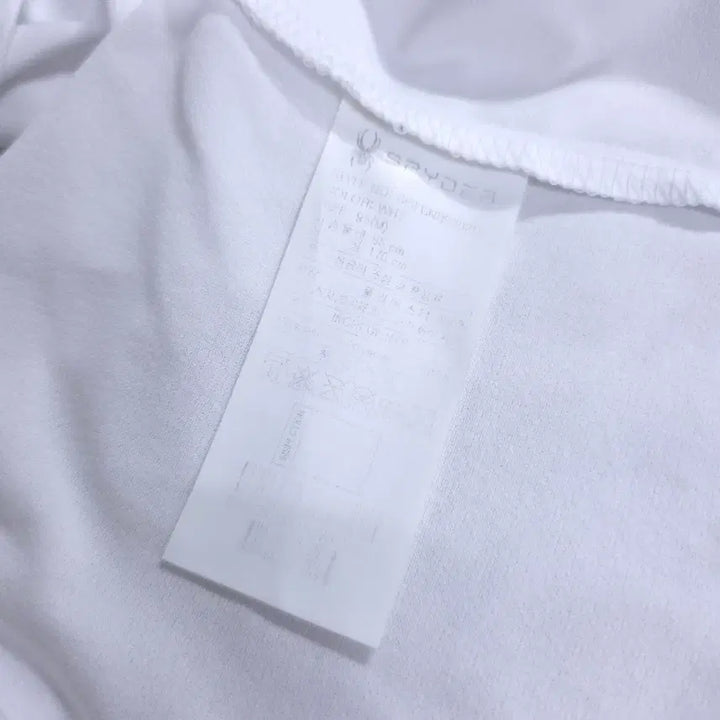[SOLD OUT] 스파이더 2023 남성 화이트 기능성 반팔 티셔츠 95