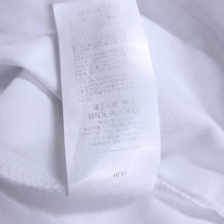 [SOLD OUT] 스파이더 2023 남성 화이트 기능성 반팔 티셔츠 95