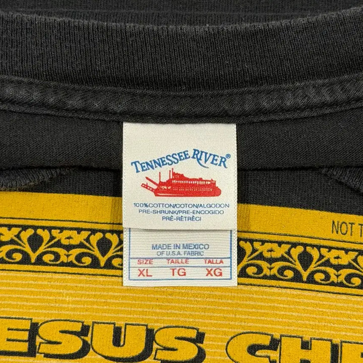 [BUNJANG] Vintage 2000s Jesus Amex Card Parody T-shirt / 빈티지 00s Jesus 지저스 amex Card Parody 티셔츠