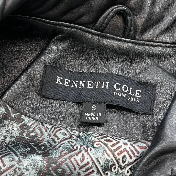 [BUNJANG] Kenneth Cole New York Real Leather Jacket / 케네스콜 뉴욕 리얼 레더 자켓 r3513