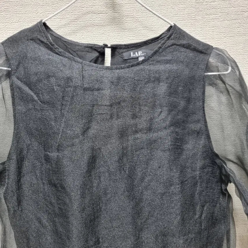 [SOLD OUT] 바157 LAP시스루 블라우스