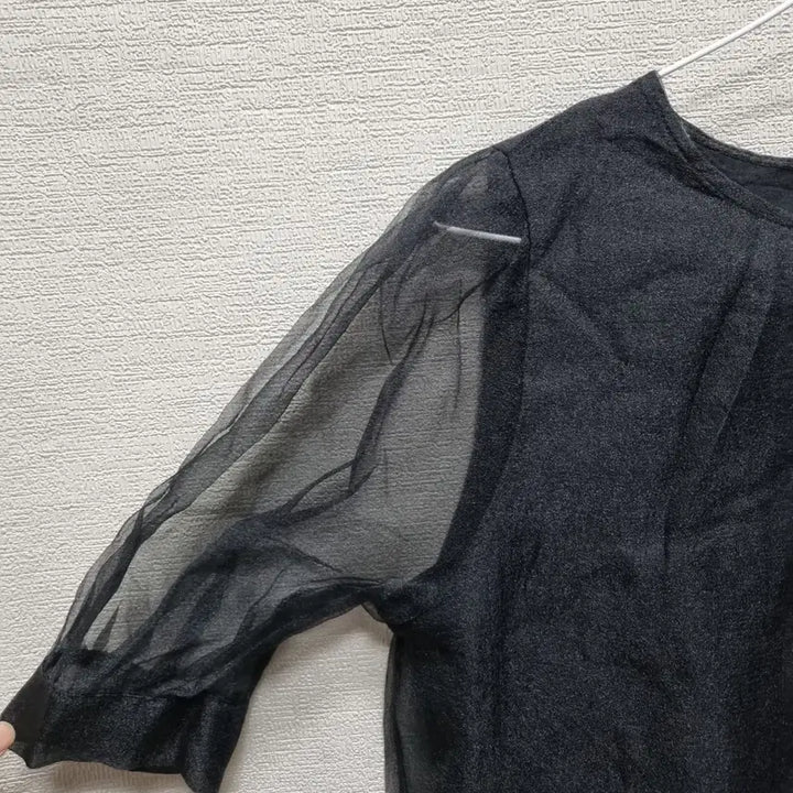 [SOLD OUT] 바157 LAP시스루 블라우스