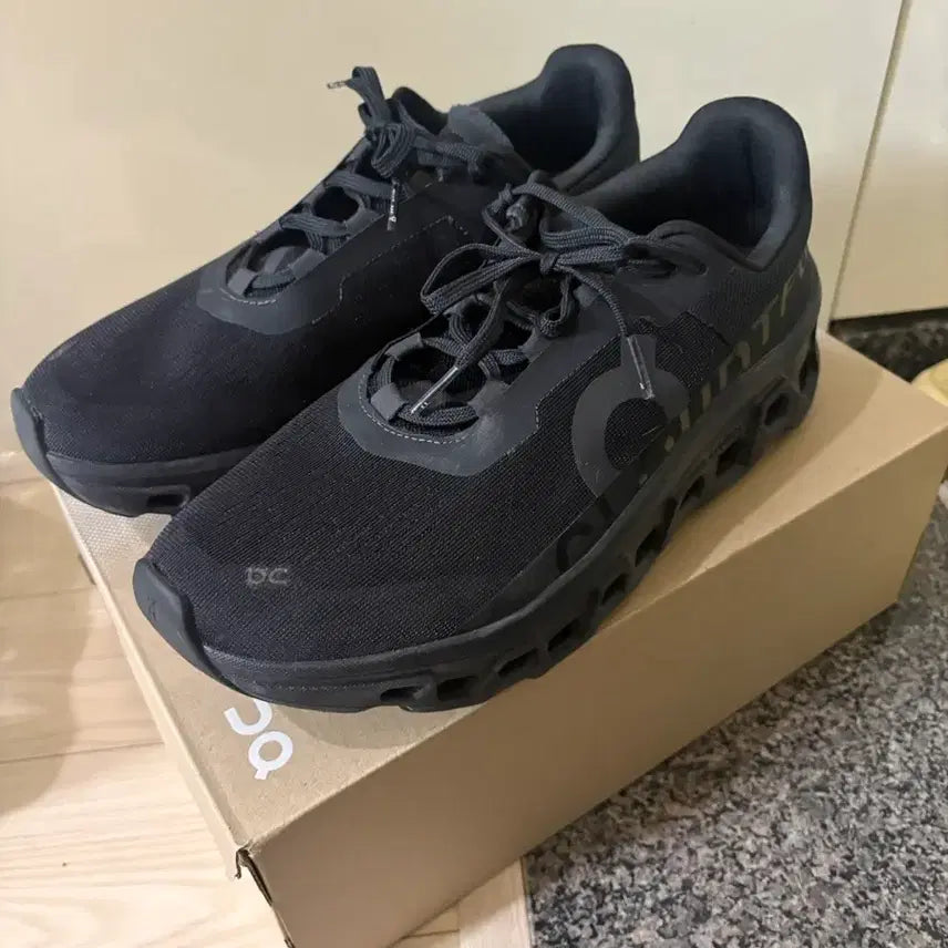 [BUNJANG] OnLearning Cloud Monster All Black Sneakers / 온러닝 클라우드몬스터 올블랙 43(275사이즈)