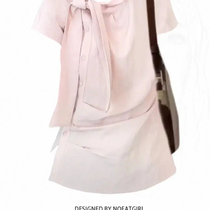 [BUNJANG] Pink Ribbon Blouse / 청순한 봄, 여름 블라우스