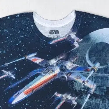 [BUNJANG] Star Wars All Over Print T-shirt 2XL / 스타워즈 올오버 프린팅 반팔 티셔츠 2XL
