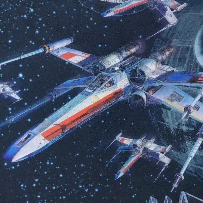 [BUNJANG] Star Wars All Over Print T-shirt 2XL / 스타워즈 올오버 프린팅 반팔 티셔츠 2XL
