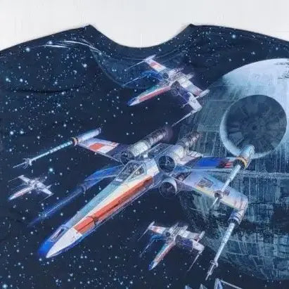 [BUNJANG] Star Wars All Over Print T-shirt 2XL / 스타워즈 올오버 프린팅 반팔 티셔츠 2XL