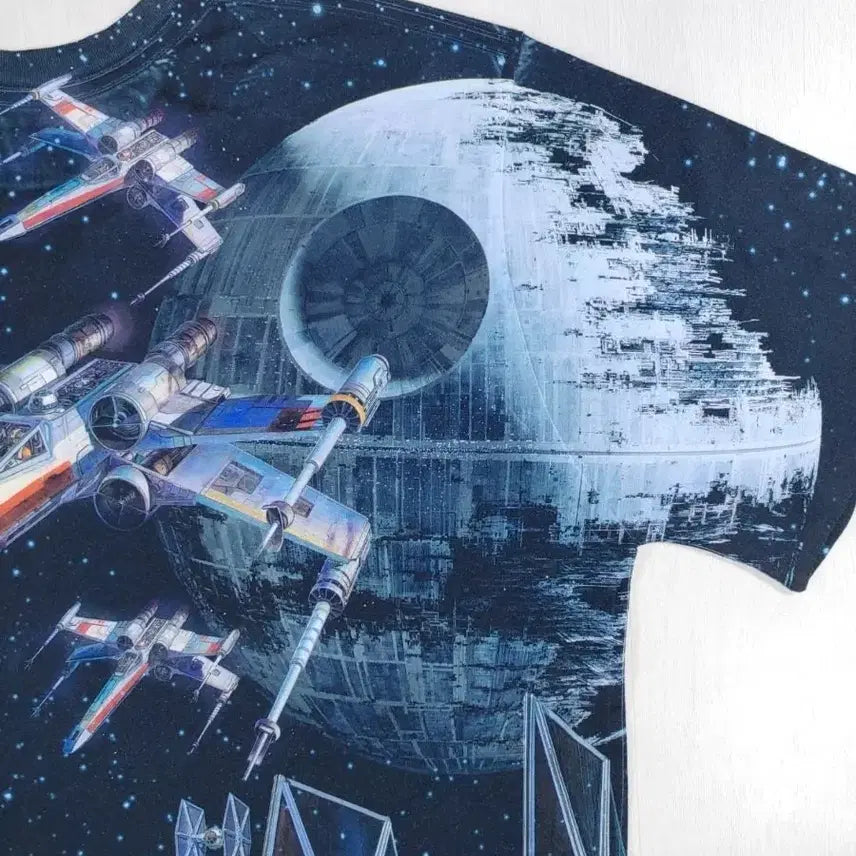 [BUNJANG] Star Wars All Over Print T-shirt 2XL / 스타워즈 올오버 프린팅 반팔 티셔츠 2XL