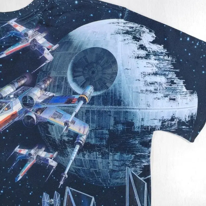 [BUNJANG] Star Wars All Over Print T-shirt 2XL / 스타워즈 올오버 프린팅 반팔 티셔츠 2XL