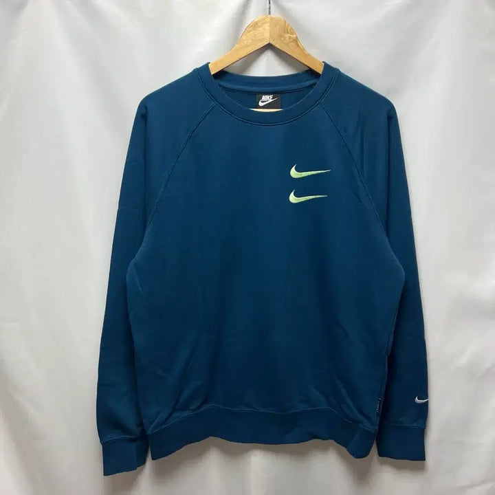 [SOLD OUT] [정품/L] 나이키 더블스우시 청색 맨투맨