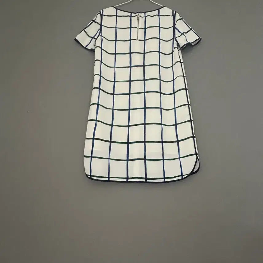[BUNJANG] Beanpole Check Pattern Midi Dress 95 / 빈폴 체크 패턴 원피스 95