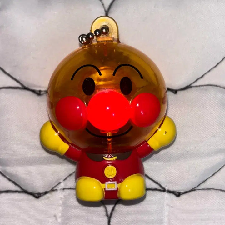 [BUNJANG] Anpanman LED Light-Up Figure Keyring / 호빵맨 반짝반짝 스위치 키링 가챠 레트 로 피규어  led