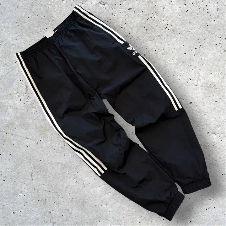 [BUNJANG] Adidas Lock Up Three-Stripe Training Pants Black / [L] 아디다스 락업 삼선 트레이닝 바지 팬츠 블랙 D727