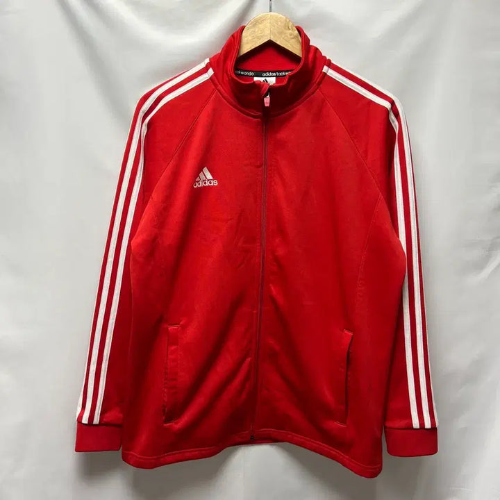 [BUNJANG] Adidas Europa Red Track Top Jacket / [정품/M] 아디다스 삼선 레드 트랙탑/져지 (유로파)