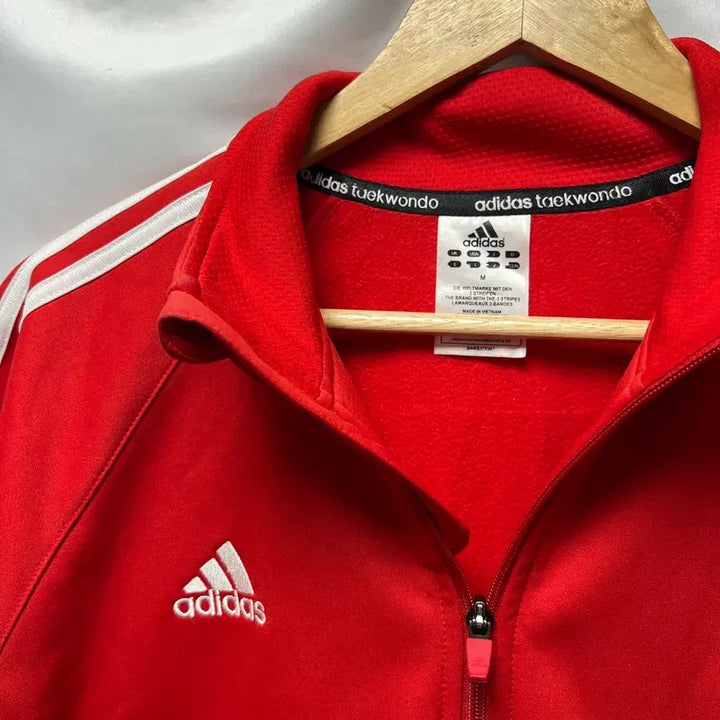 [BUNJANG] Adidas Europa Red Track Top Jacket / [정품/M] 아디다스 삼선 레드 트랙탑/져지 (유로파)