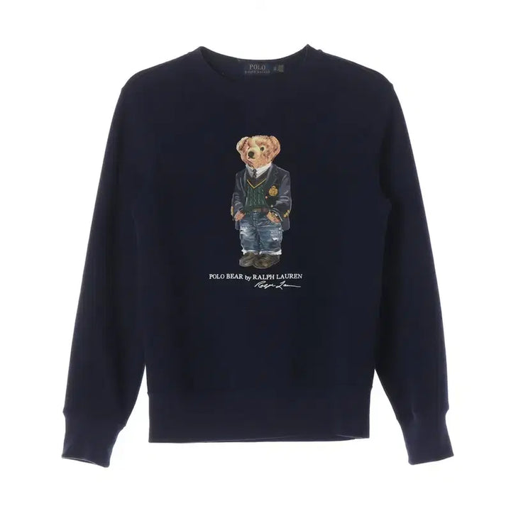 [BUNJANG] Polo Ralph Lauren Polo Bear Navy Sweatshirt XS / 폴로 랄프로렌 폴로베어 네이비 맨투맨 XS