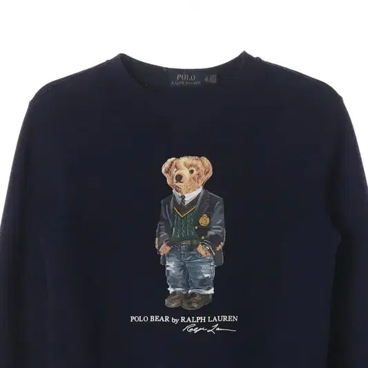 [BUNJANG] Polo Ralph Lauren Polo Bear Navy Sweatshirt XS / 폴로 랄프로렌 폴로베어 네이비 맨투맨 XS