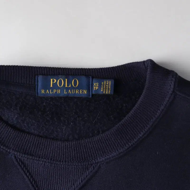 [BUNJANG] Polo Ralph Lauren Polo Bear Navy Sweatshirt XS / 폴로 랄프로렌 폴로베어 네이비 맨투맨 XS