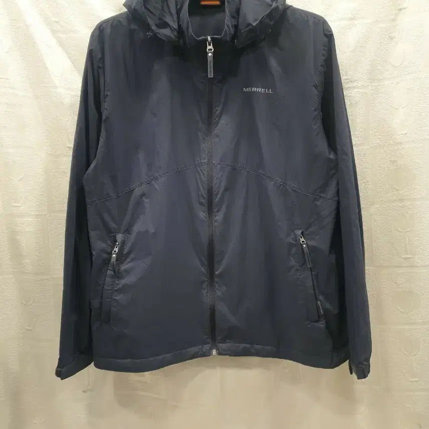 [BUNJANG] MERRELL Windbreaker Jacket Navy 110 / 머렐 MERRELL 바람막이 자켓 네이비 110