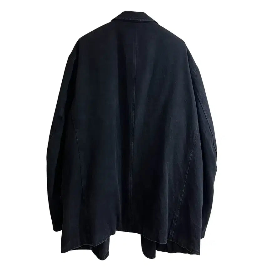 [SOLD OUT] [3] 25ss comoli 코모리 블랙 드릴 자켓